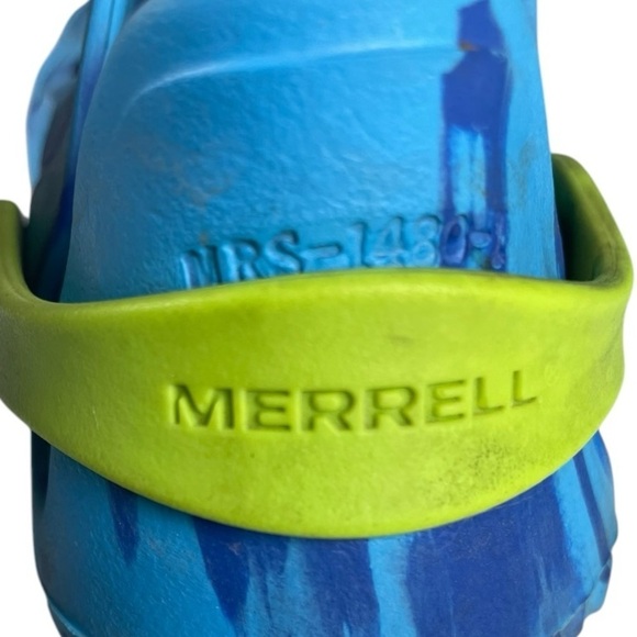Merrell Youth Boy’s Hydro Moc Blue Water Shoes - Picture 7 of 9